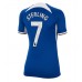 Chelsea Raheem Sterling #7 Voetbalkleding Thuisshirt Dames 2023-24 Korte Mouwen